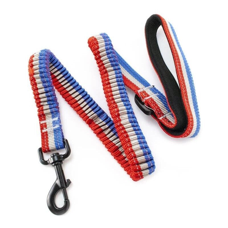 GUINZAGLIO DA JOGGING ELASTICO IN TESSUTO RESISTENTE PER CANI