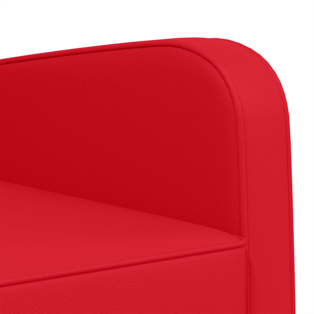 Poltrona Rosso Similpelle 42043431