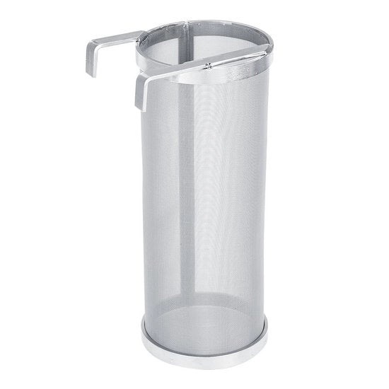 Filtro per birra in acciaio inossidabile - Filtro per birra 300 micron - 10 x 25,5 cm - Duraturo - Resistente alla corrosione - Resistente all'acido e al alcali - Filtro per birra