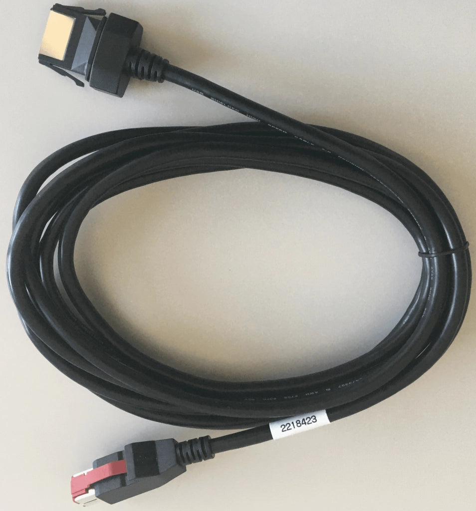 Pwr-usb to 1x8 pwr usb cable 3.65m black - 2218423