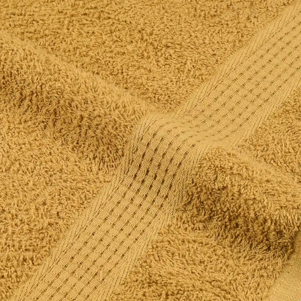 Asciugamani FROGN 2 pz Oro 100x200 cm 360 g/m² 136818