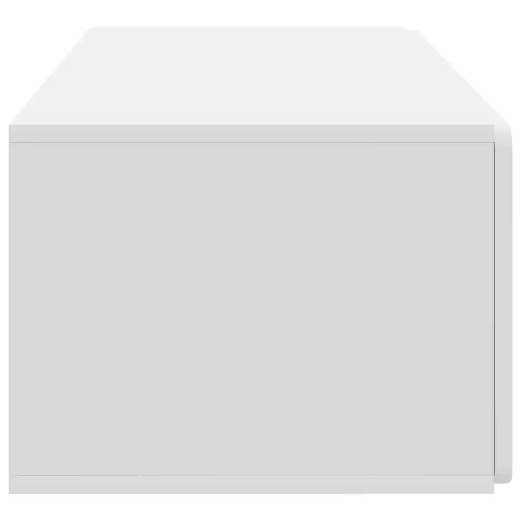 Mobile Porta TV da Muro 78,5 x 41 x 30 cm Bianco 898345