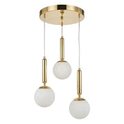 Lampada A Sospensione Da Soffitto G179-3cp Gold
