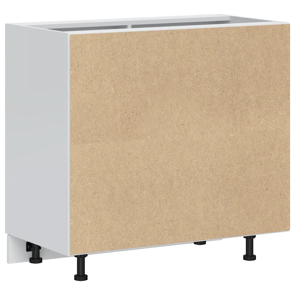 Mobile Base Lavello "Lyon"-Armadietto da bagno Rovere Artigianale