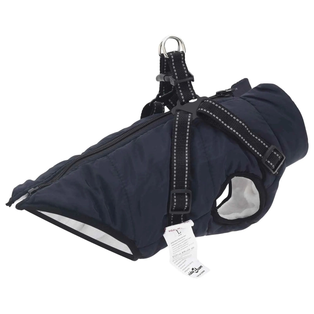 Cappotto per Cani Blu navy L28 Pile e Poliestere 3422539