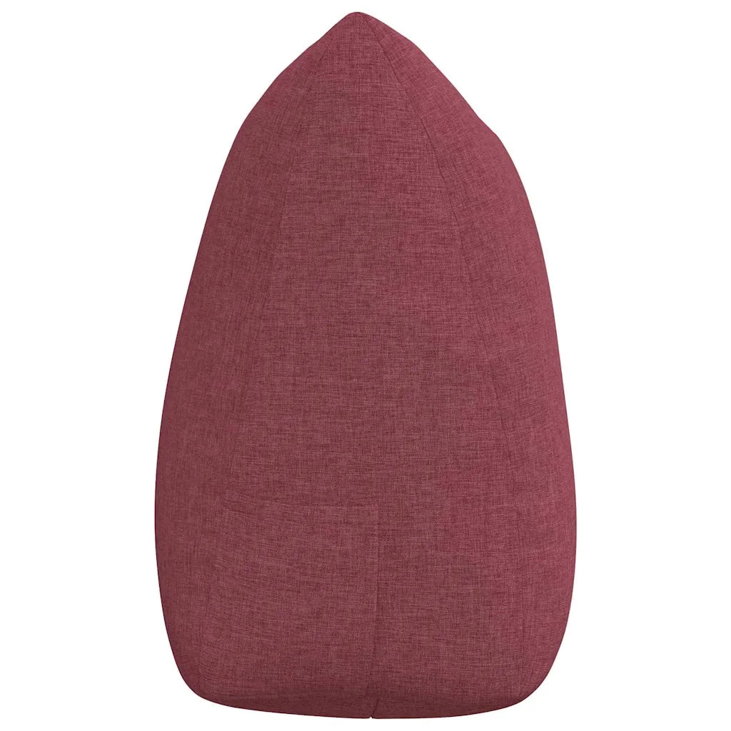 Cuscino per Schiena Rosso Vino 140 x 24 x 50 cm Tessuto 42014502