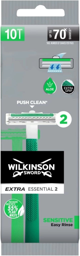WILKINSON SWORD CONFEZIONE DI RASOI EXTRA SENSITIVE DA 10 PEZZI