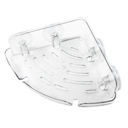 Mensola Angolare Trasparente in Materiale Termoplastico Mod. Air Container