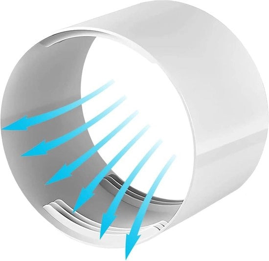 Adattore per condensatore Ø 150 mm per climatizzatore - connettore di tubo di ventilazione in ABS con accessori