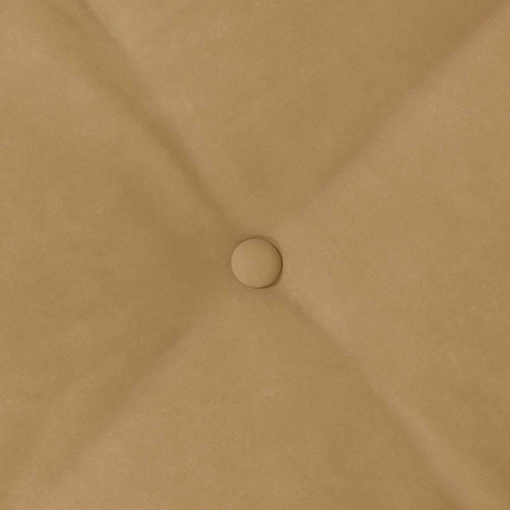 Cuscino per Schiena Marrone 100 x 50 cm Tessuto in Cords 42014769