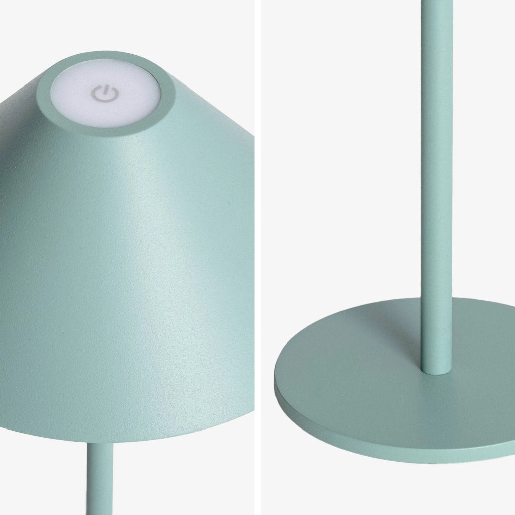 Lampada da tavolo led senza fili, 135cm, verde celadon