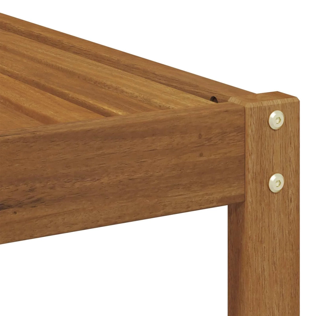 Set di divani da esterno-Sofa da giardino 5 Pezzo Naturale e Antracite