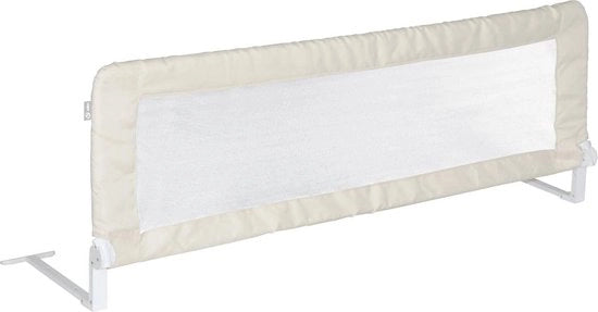 Protezione letto pieghevole per bambini - protezione contro cadute per bambini - protezione per lettino - altezza 50 cm - colore beige