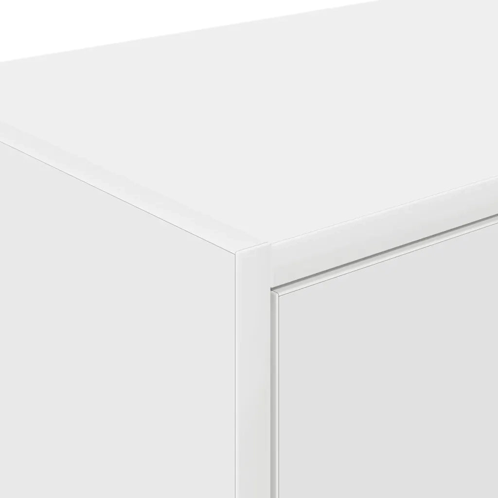 Pensile per Garage Bianco in Legno Multistrato 860643