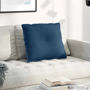 Cuscino per Schiena Blu 60 x 19 x 50 cm Tessuto 42014666