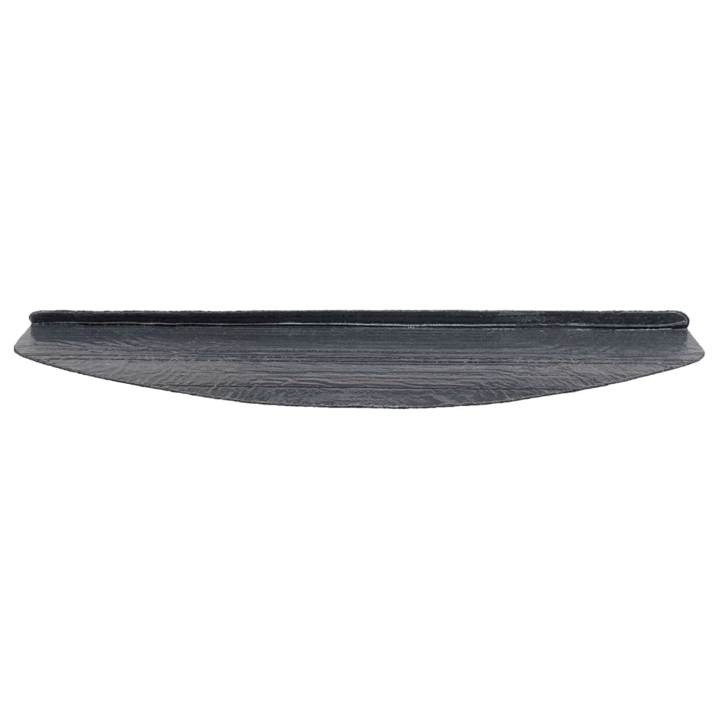 Tappetini per scale autoadesivi 15 pz | Gradini per Scale Nero 80 x 28 x 3,5 cm