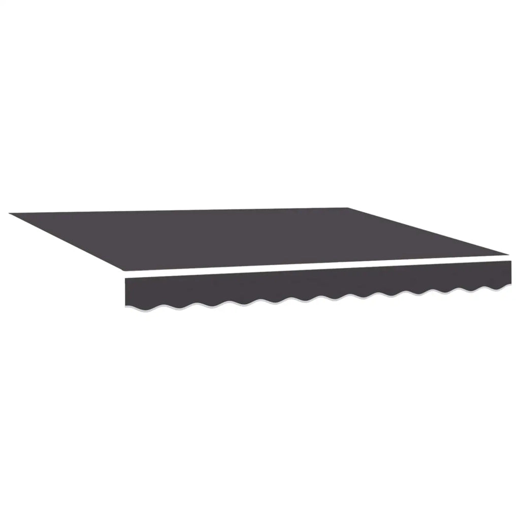 Cornice per Tenda Manuale con LED Bianco e Antracite 3,5 x 2 m 3420537