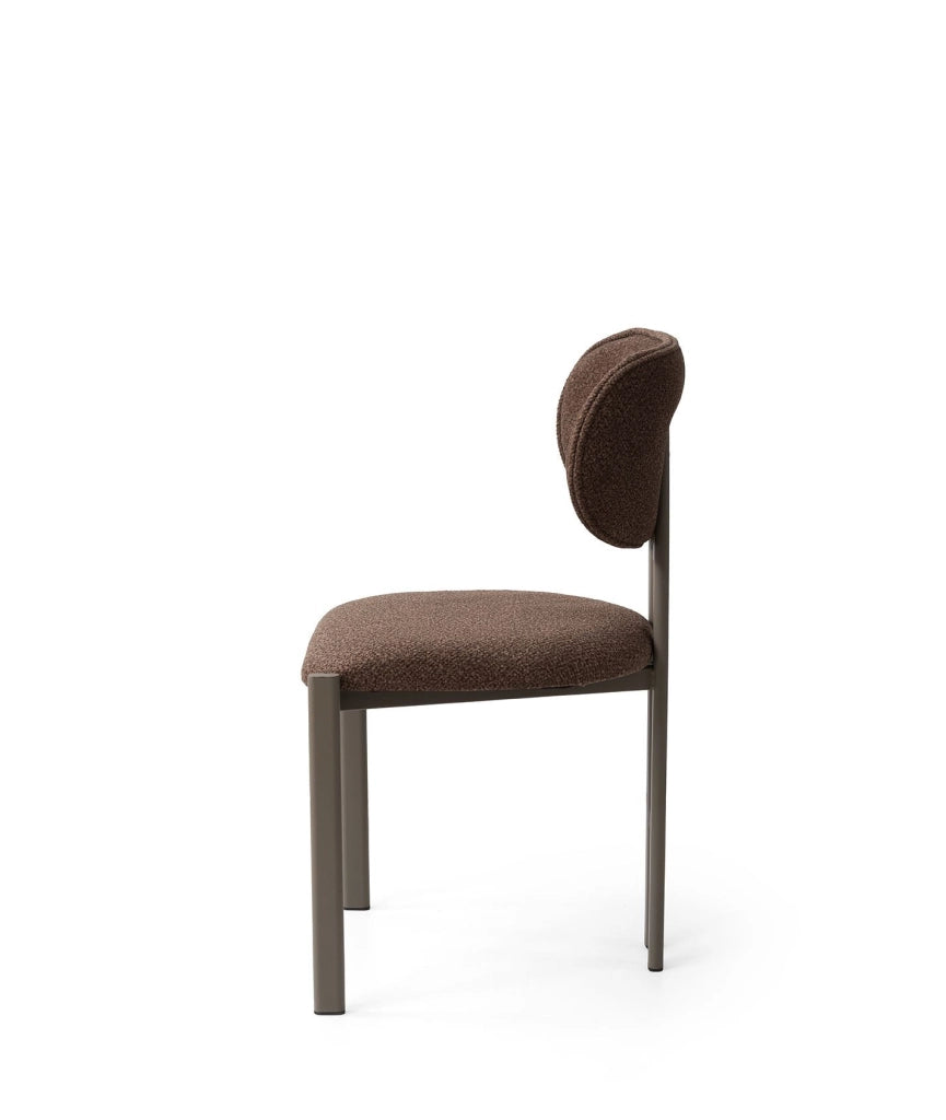 Set di sedie in metallo "Muriz" (2 pezzi) - Marrone