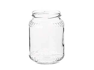 VASO VETRO TWIST-OFF PER MIELE- - ø mm.82 ml. 780 - 12 pezzi