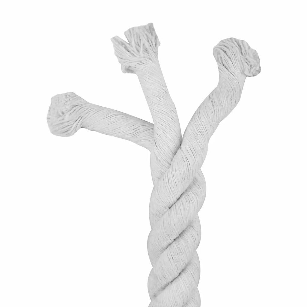 Corda Bianco 3,6 x 3,6 x 2500 cm Cotone 42011883