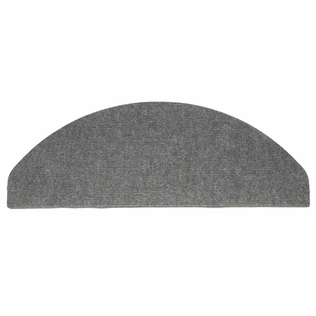 Tappetini Autoadesivi per Scale 15 pz | Gradini per Scale 65x22,5x3,5 cm Grigi