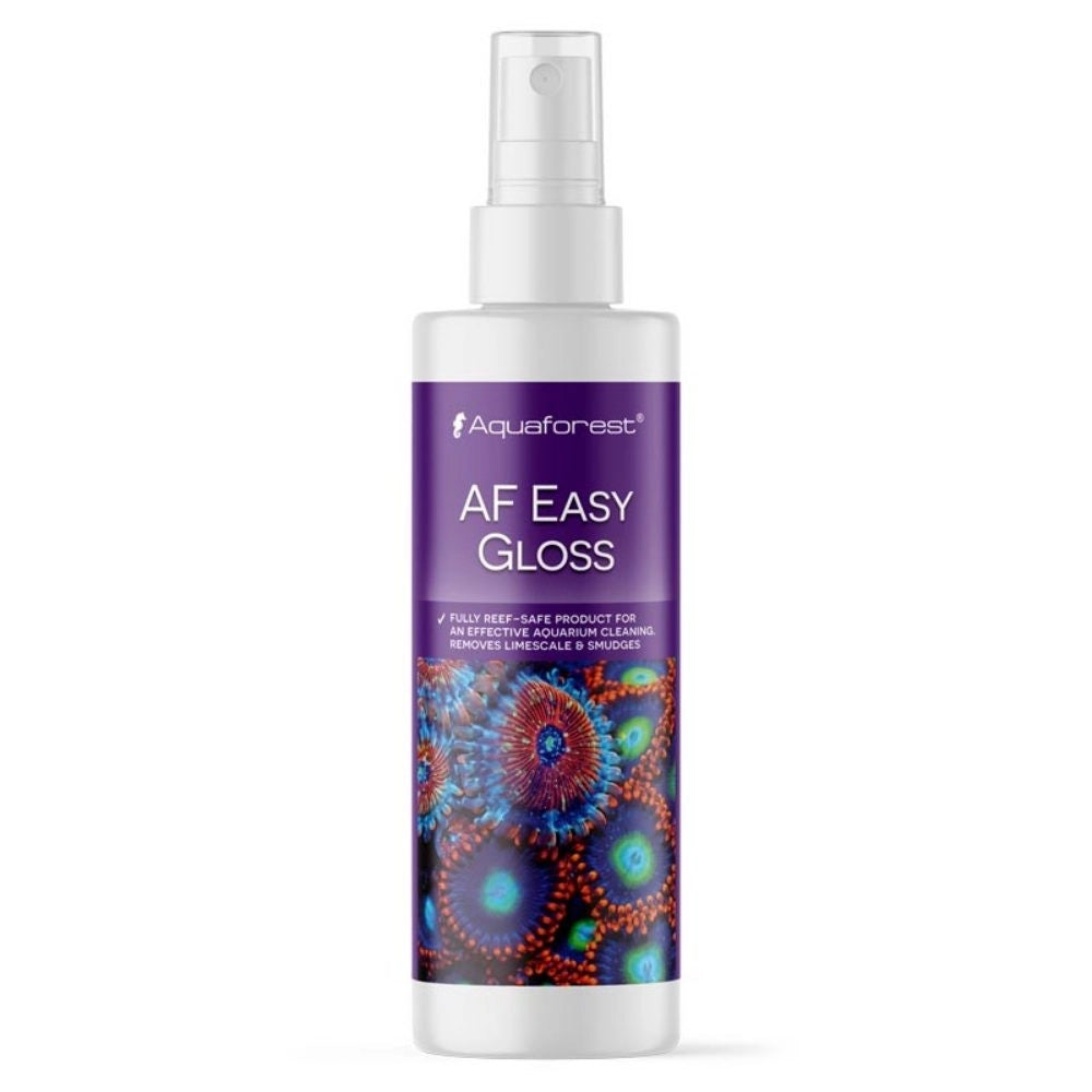Aquaforest Easy Gloss 200ml - detergente per i vetri degli acquari