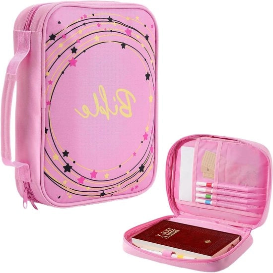 Borsa per libri con dimensioni massime 24 x 17 x 4 cm (l x b x h) - Rosa