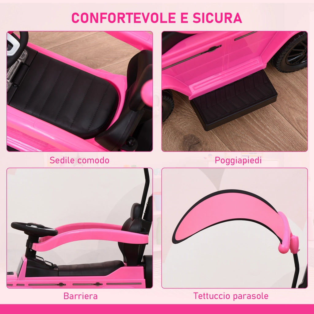 Letto a Soppalco per Bambini ¨C Minimal ¨C Rosa 85.5x40.5x95
