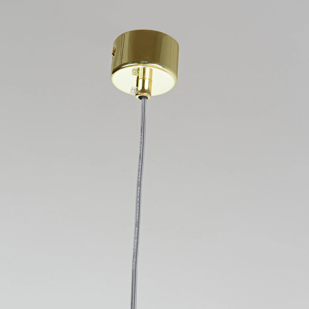 Lampada a sospensione Lungo G9 oro ottone Light Prestige
