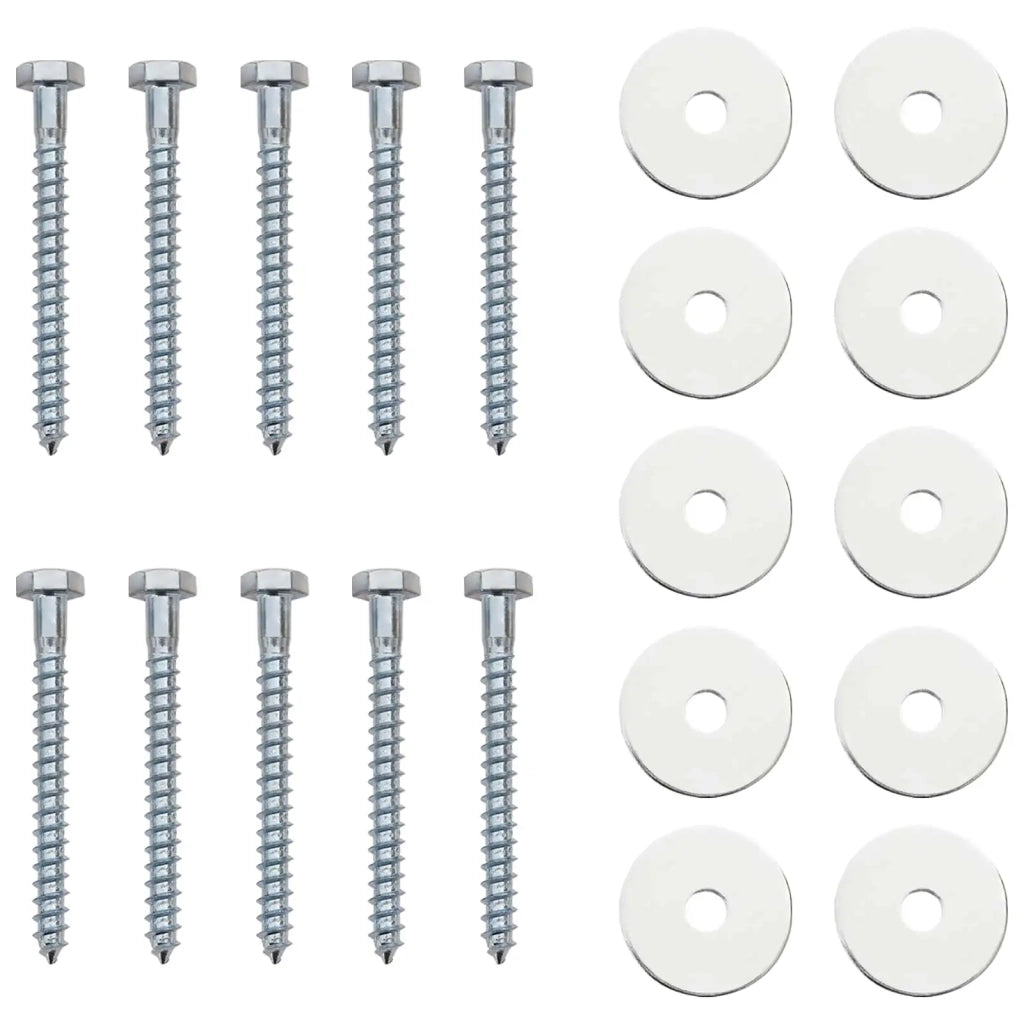 Ancora per Terra 10 pz Argento ?10 x 50 cm CFW4293701