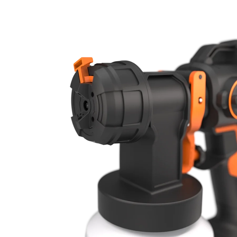 Spruzzatore elettrico WX020.9 20 Volt Brushless con serbatoio 1000 millilitri corpo macchina per verniciatura - Worx