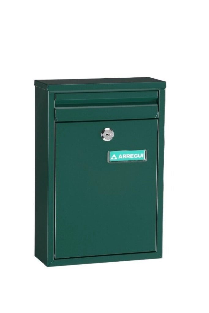 Cassetta Postale Verde Acciaio Zaguan 18X30 Cm - Arregui