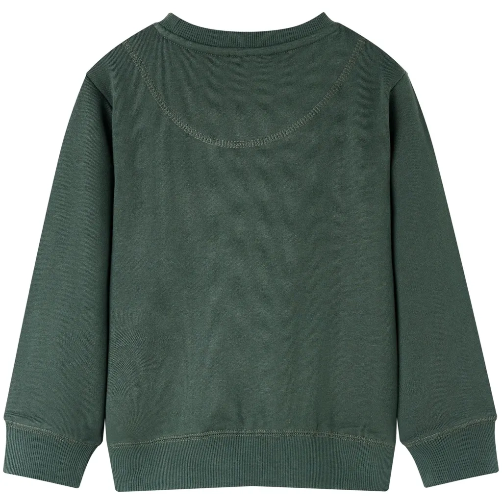 Felpa per Bambini Verde Scuro 104