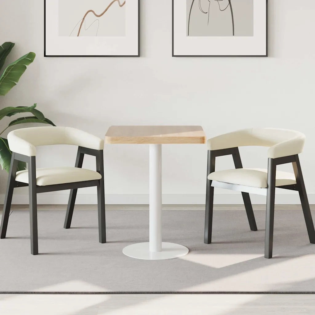 Tavolo da Bistrot Marrone Chiaro 60x60 cm in MDF 286429