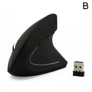 Mouse verticale ergonomica wireless USB optica per laptop