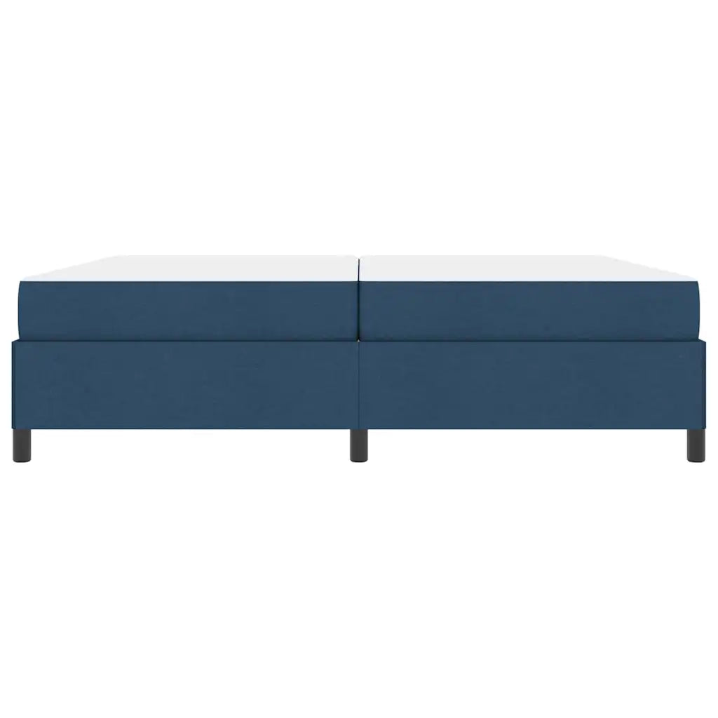 Letto a molle con materasso Blu 200 x 200 cm Tessuto 3398891