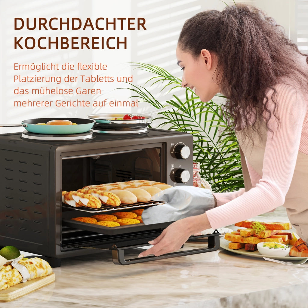 Forno Tostapane 28 L ¨C Minimal ¨C Nero