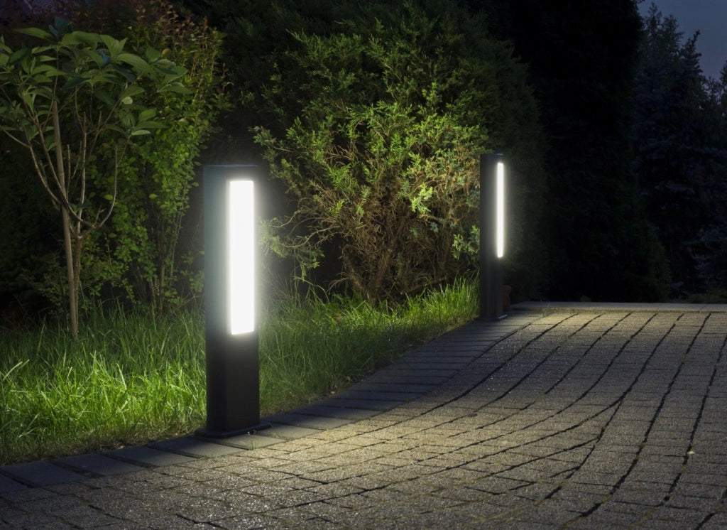 Applique esterna LED 8W grigio scuro IP54 SU-MA Evo