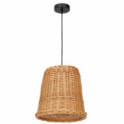 Milagro Vimini lampada sospensione in vimini Ø33 E27