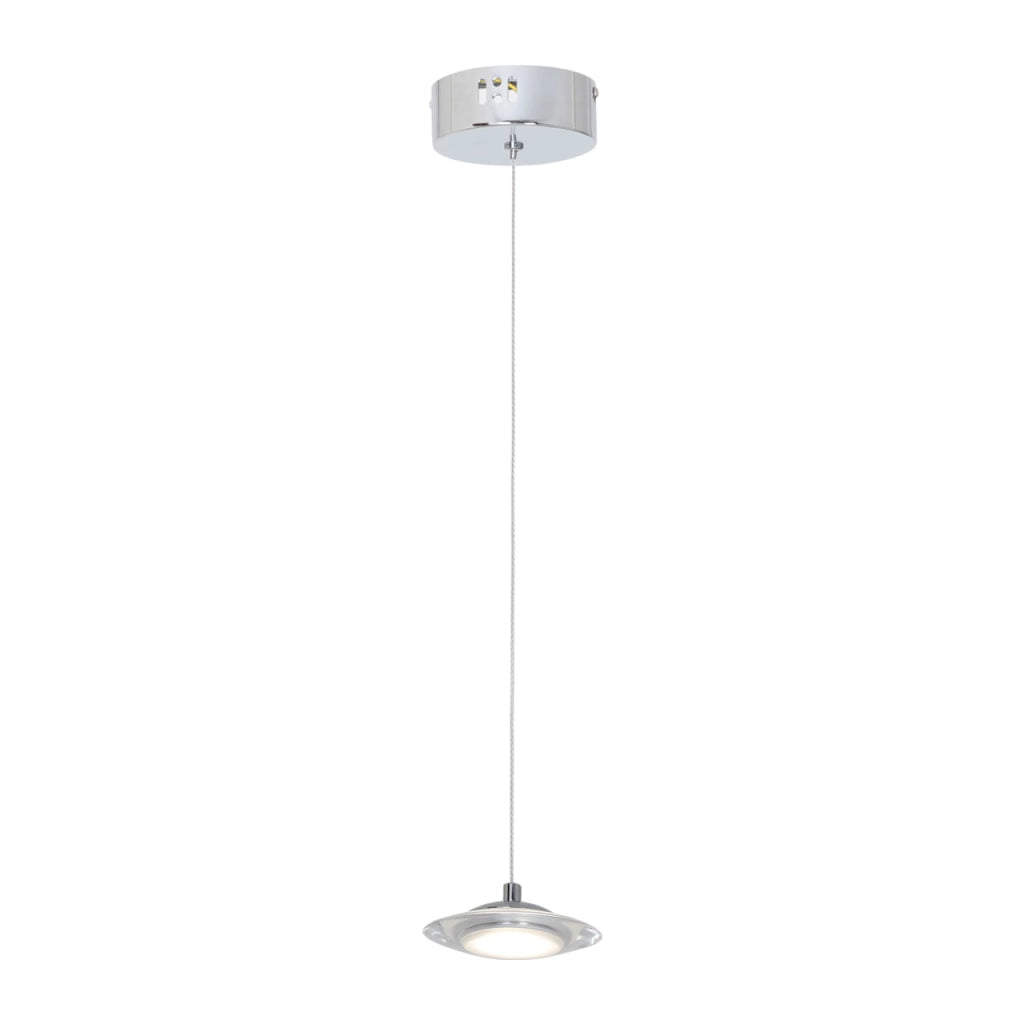 Lampada a sospensione Milagro Ellipse ML411 LED 5W cromata