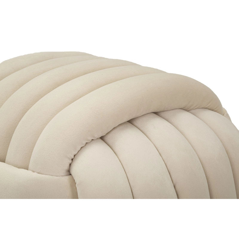 Puff Softy Crema cm 45x45x45