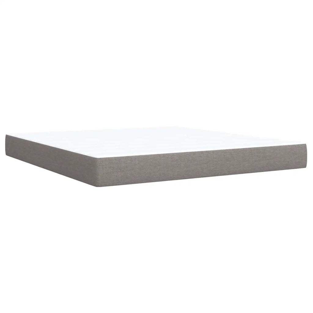 Letto con contenitore e materasso Tortora 140 x 200 cm Velluto 3458691