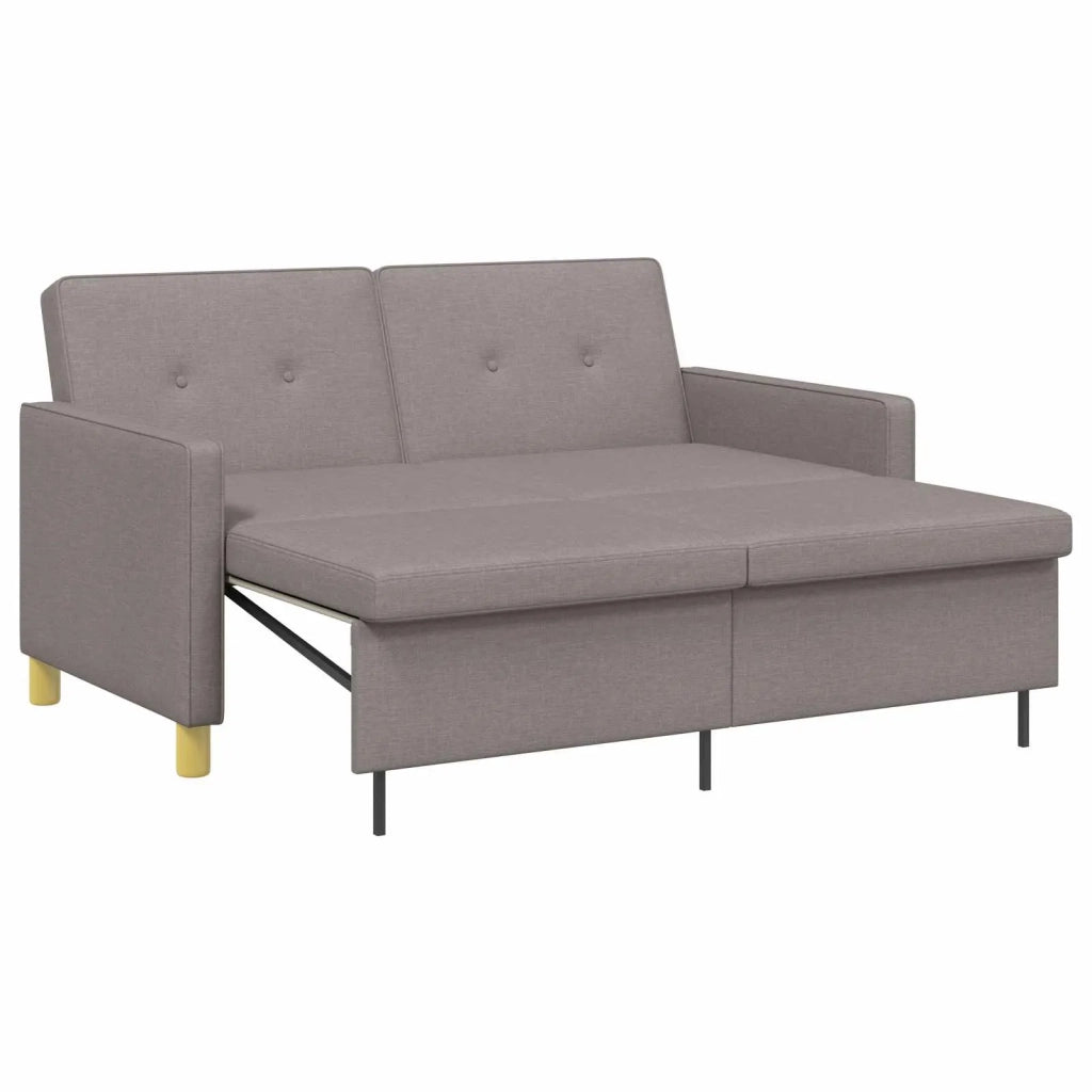 Divano Letto Estraibile Tortora Tessuto 42033344