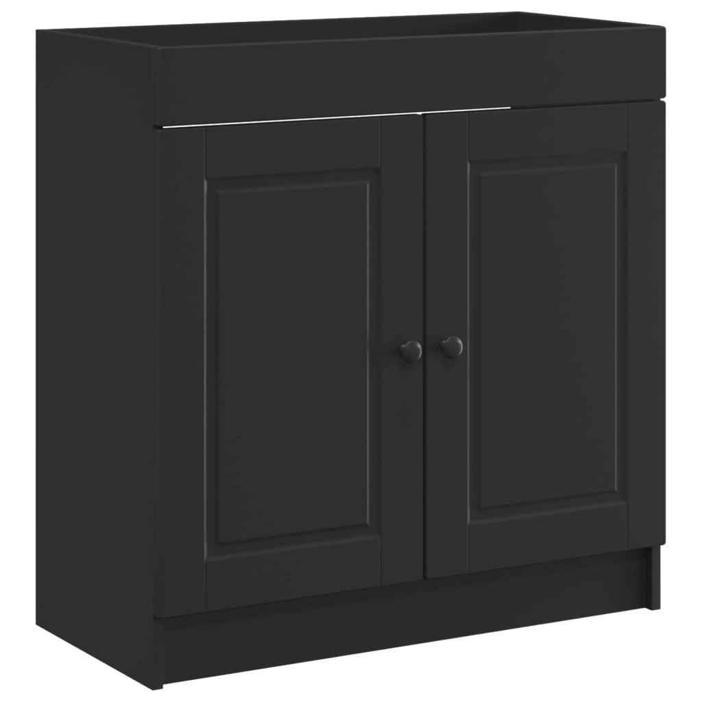 Set di mobili per il bagno Nero 56 x 37,5 x 81 cm 3404125