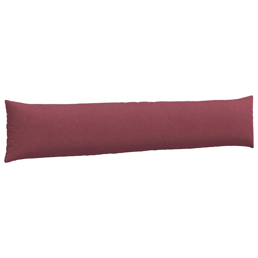 Cuscini da Divano 2 pcs Rosso Vino 200 x 40 cm Tessuto 42013871