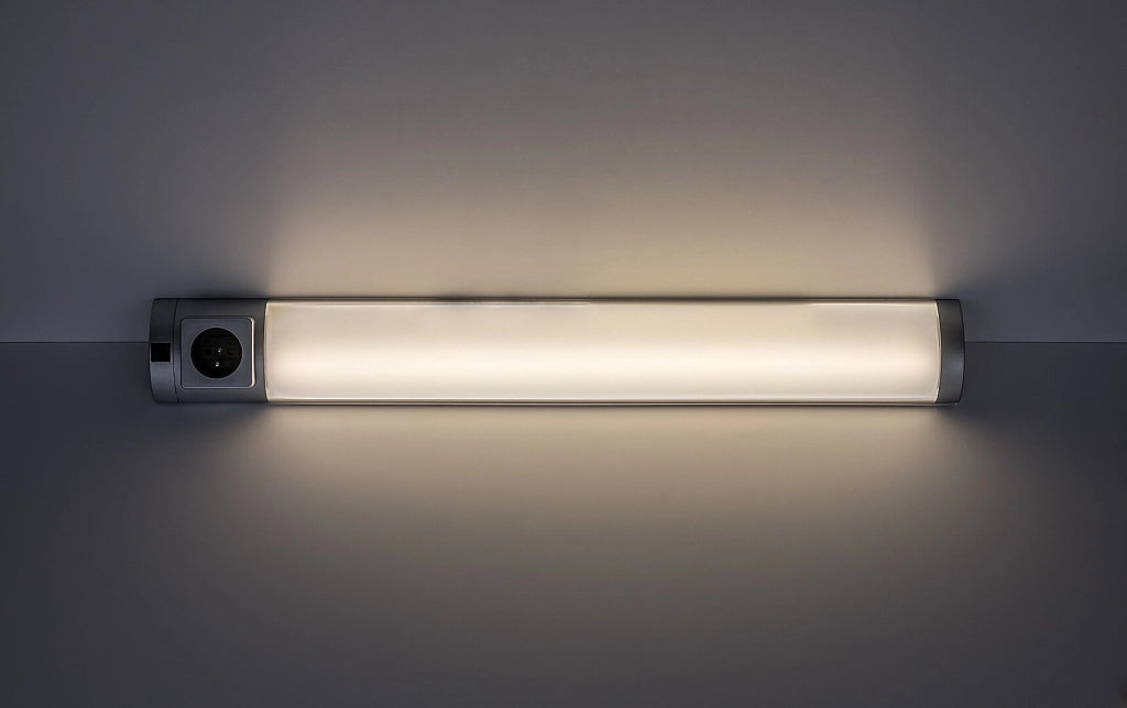Lampada sottopensile Rabalux Soft 2E 68cm 8W presa/interr.