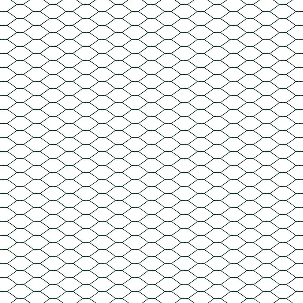 Recinzione Esagonale Verde 1,6 x 100 m PVC 42005474
