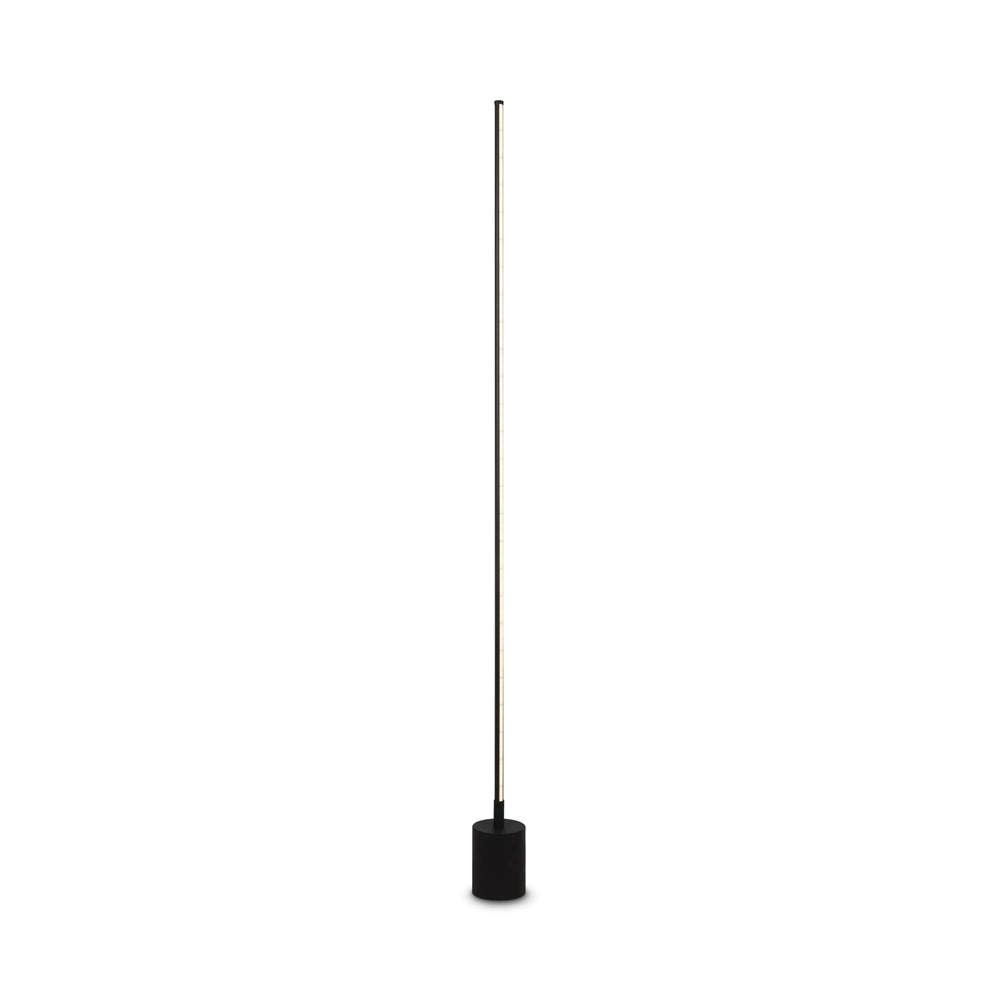 Lampada da terra LED lineare Flow Maytoni nera 25W