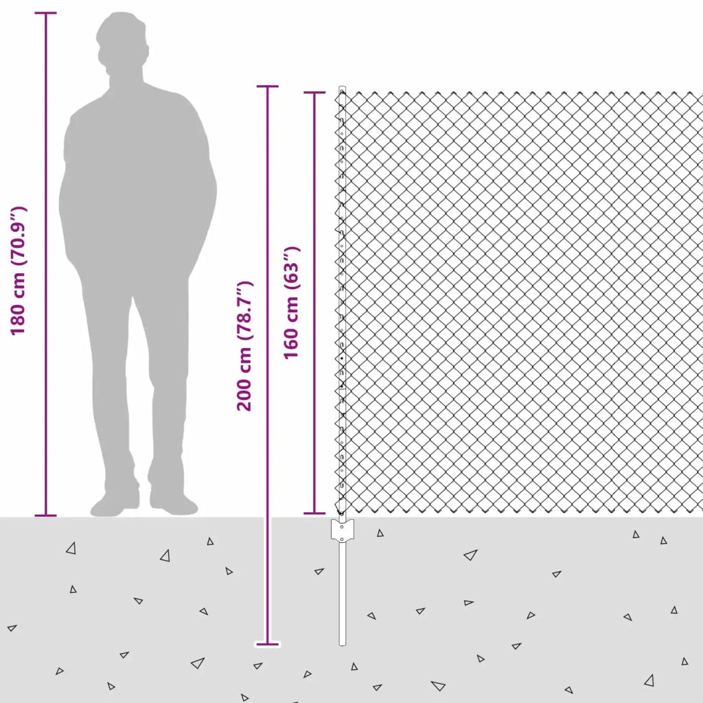 Recinzione da Giardino | Recinzione con Posto Grigio