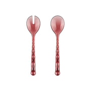 Posate Vanity per insalata colore malva 27,5x6,3 cm